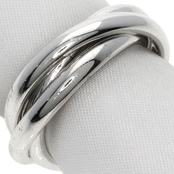 TIFFANY & CO. Silver Trinity Ring - Picture 2 of 8